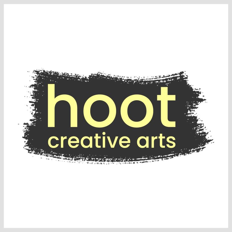 hoot creative arts logo which links to their homepage